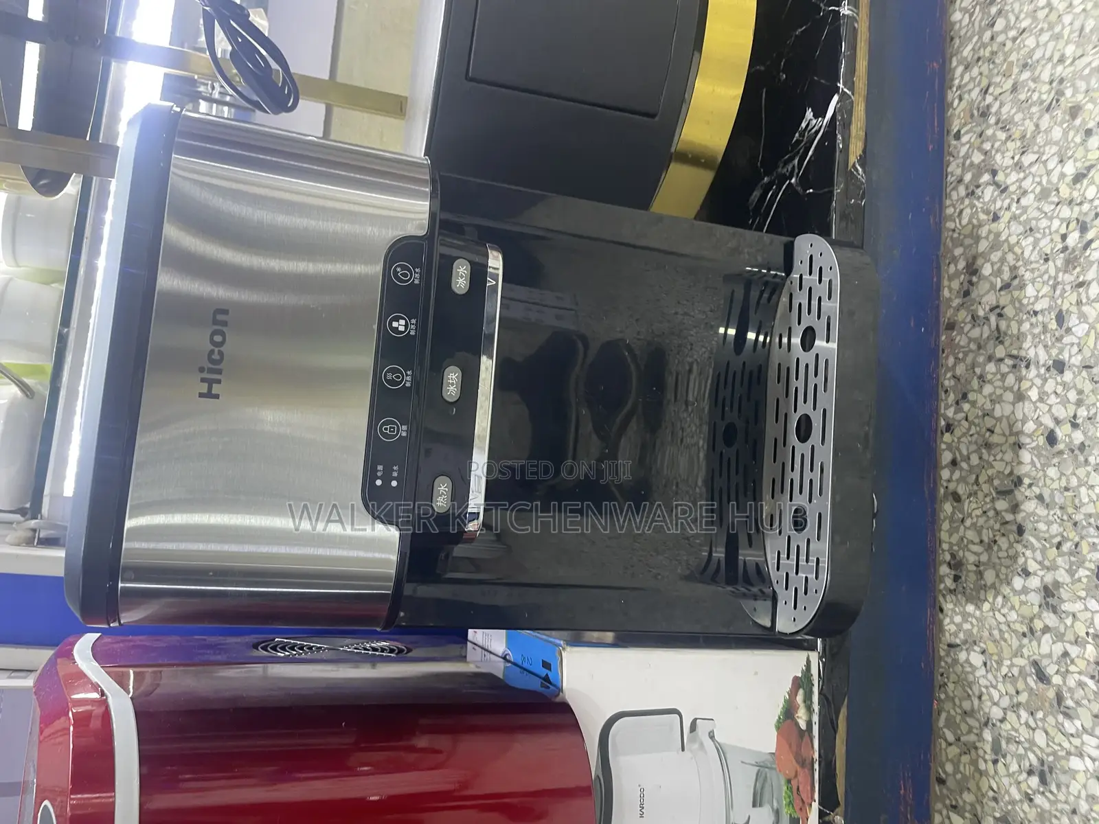 Commercial Ice Cube Maker With Hot Cold Water Dispenser