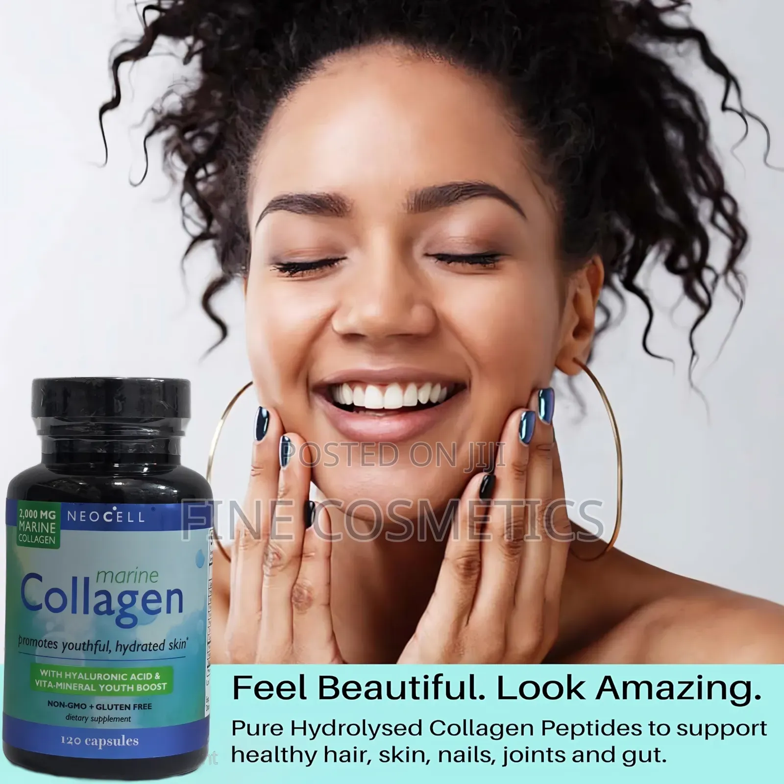 Neocell Marine Collagen Beauty Booster Capsules for Skin Etc
