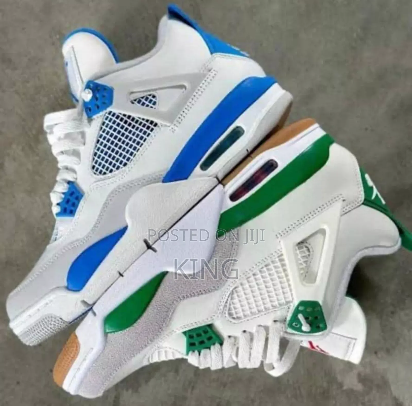 Air Jordan Retro 4 Sb Pine Green or Blue