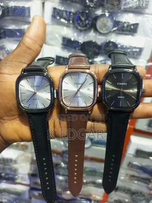 Casio Leather Watch