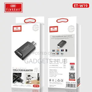 Plug and Play Support Type-C to Hdmi Pc Mobile Adapter