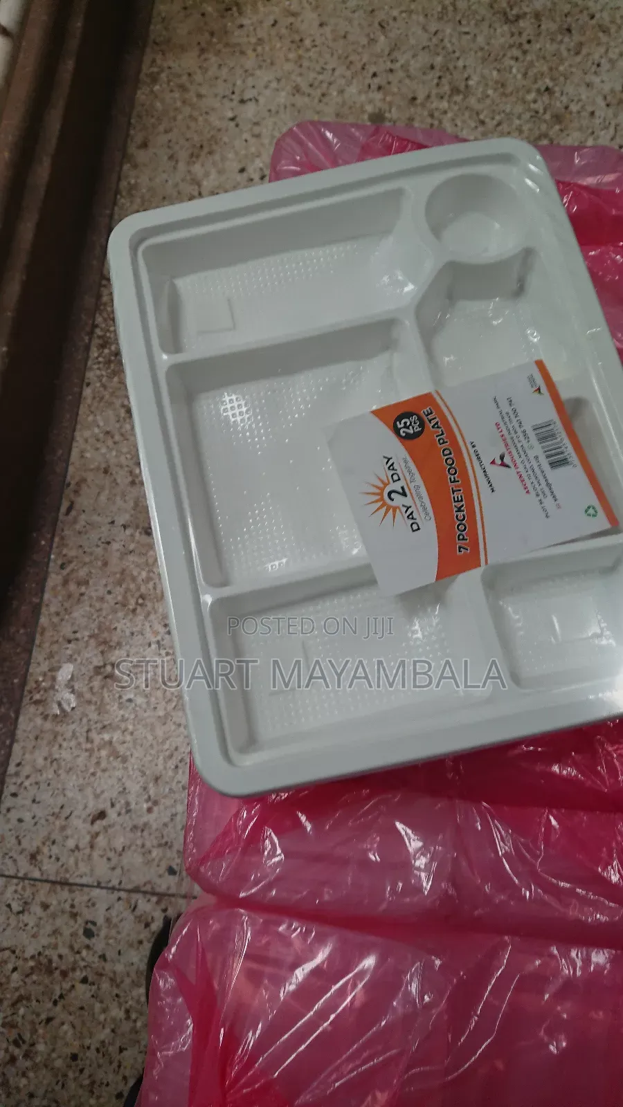 Seven Pocket Food Plate