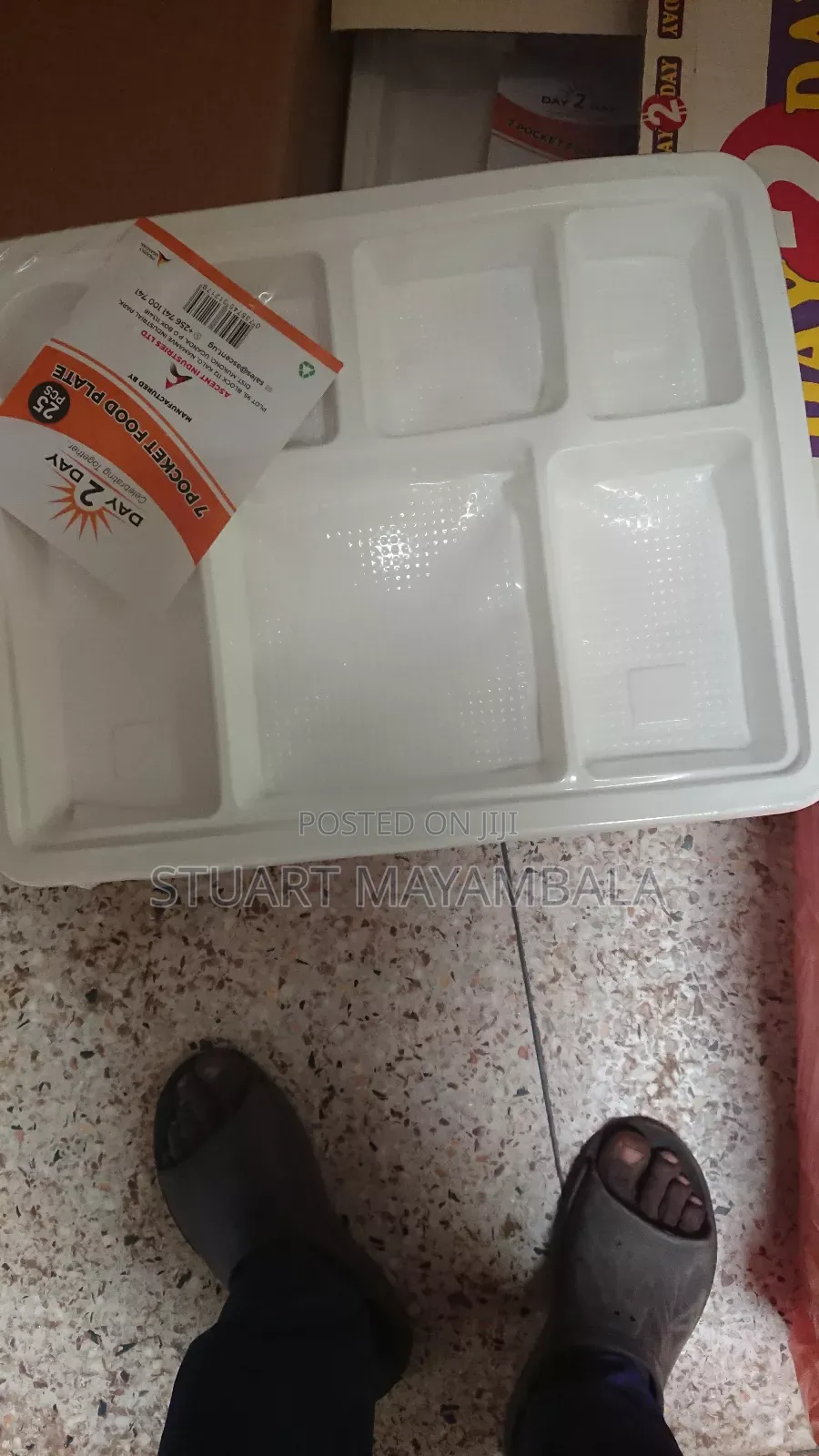 Seven Pocket Food Plate