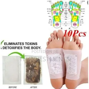 Detox Foot Patches Stress Pain Tension Relief - White