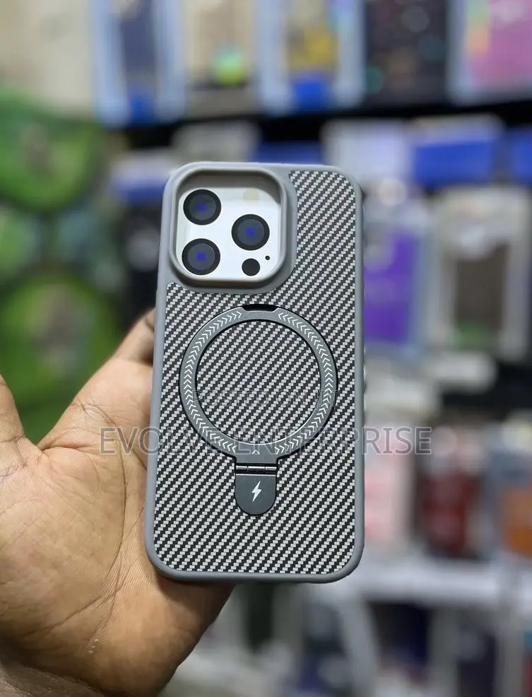 Carbon Fiber Texture for Magsafe Case for iPhone 15 Pro