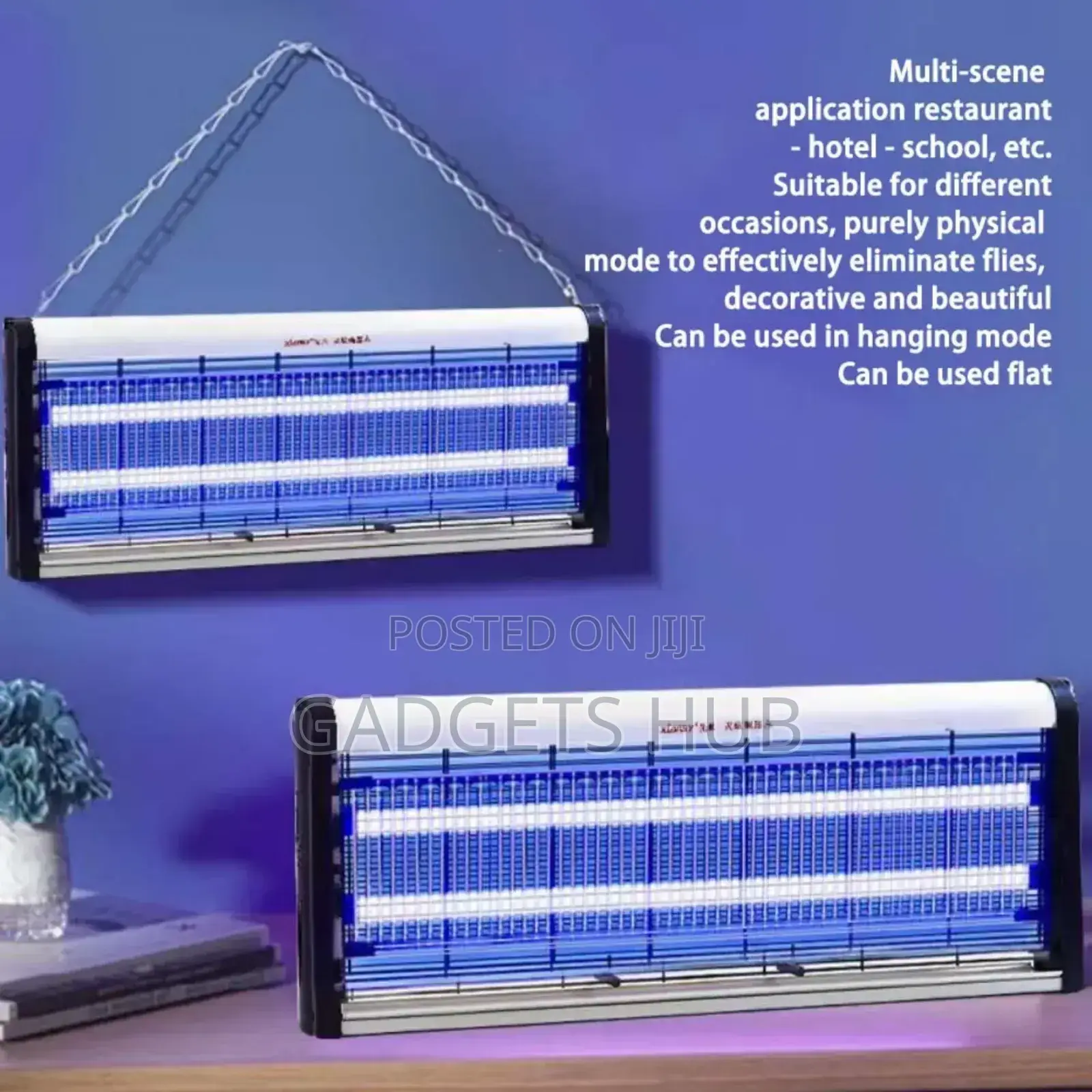 Led Electric Shock Wall Mount Mosquito Killer Lamp Uv