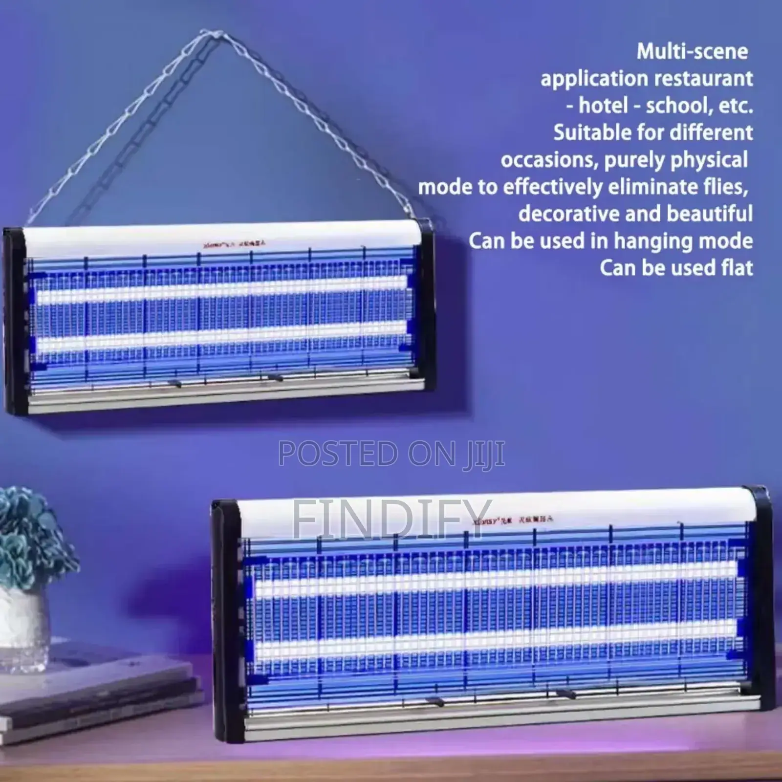 Led Electric Shock Wall Mount Mosquito Killer Lamp Uv