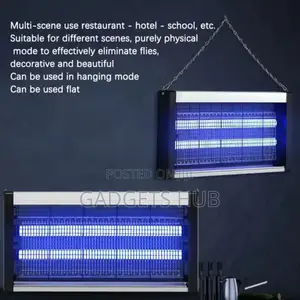 Led Electric Shock Wall Mount Mosquito Killer Lamp Uv