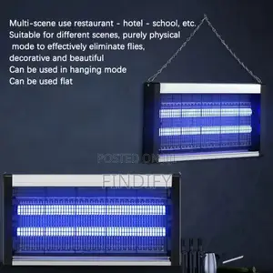 Led Electric Shock Wall Mount Mosquito Killer Lamp Uv