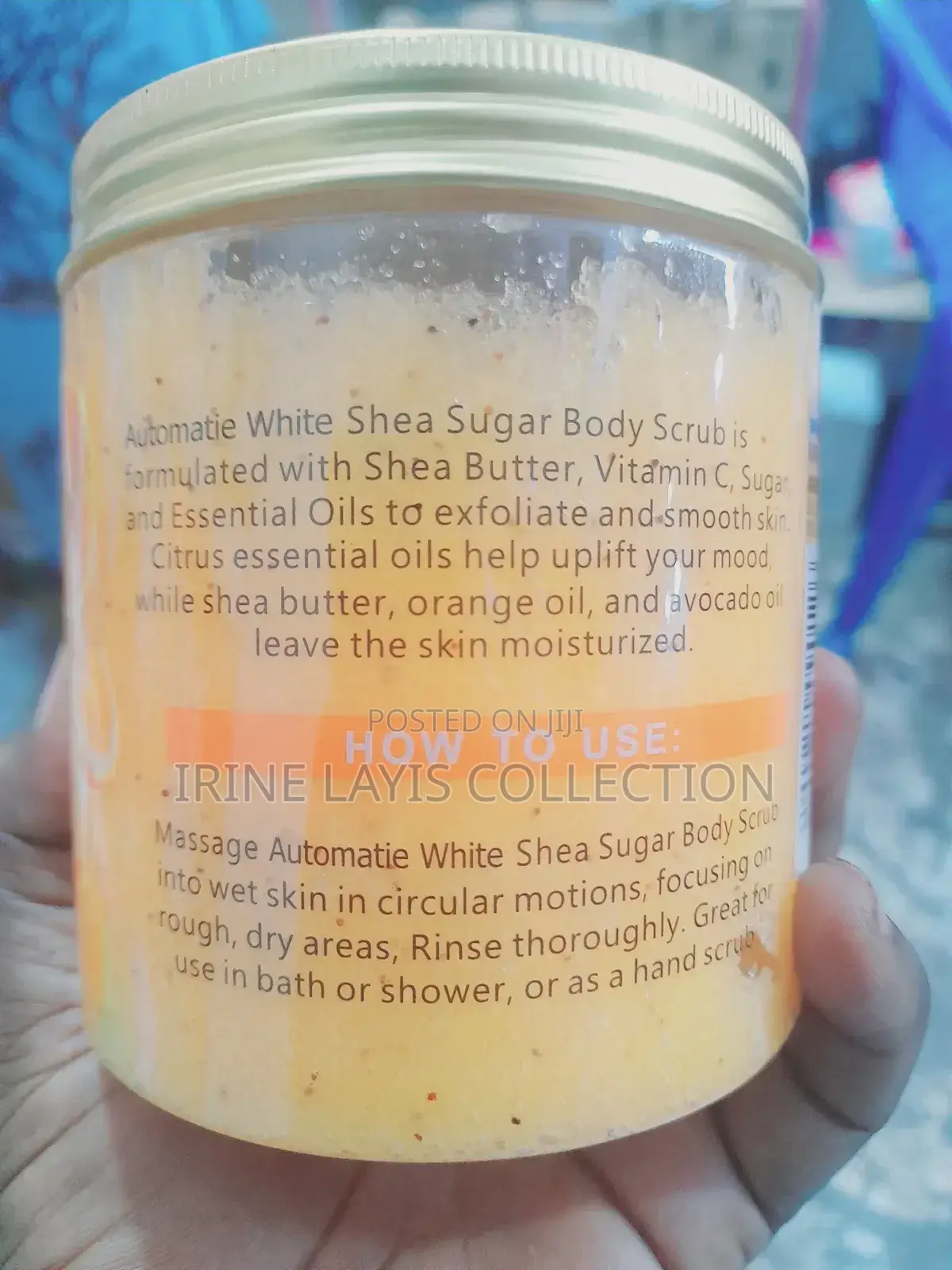 Automatie White Shea Sugar Scrub