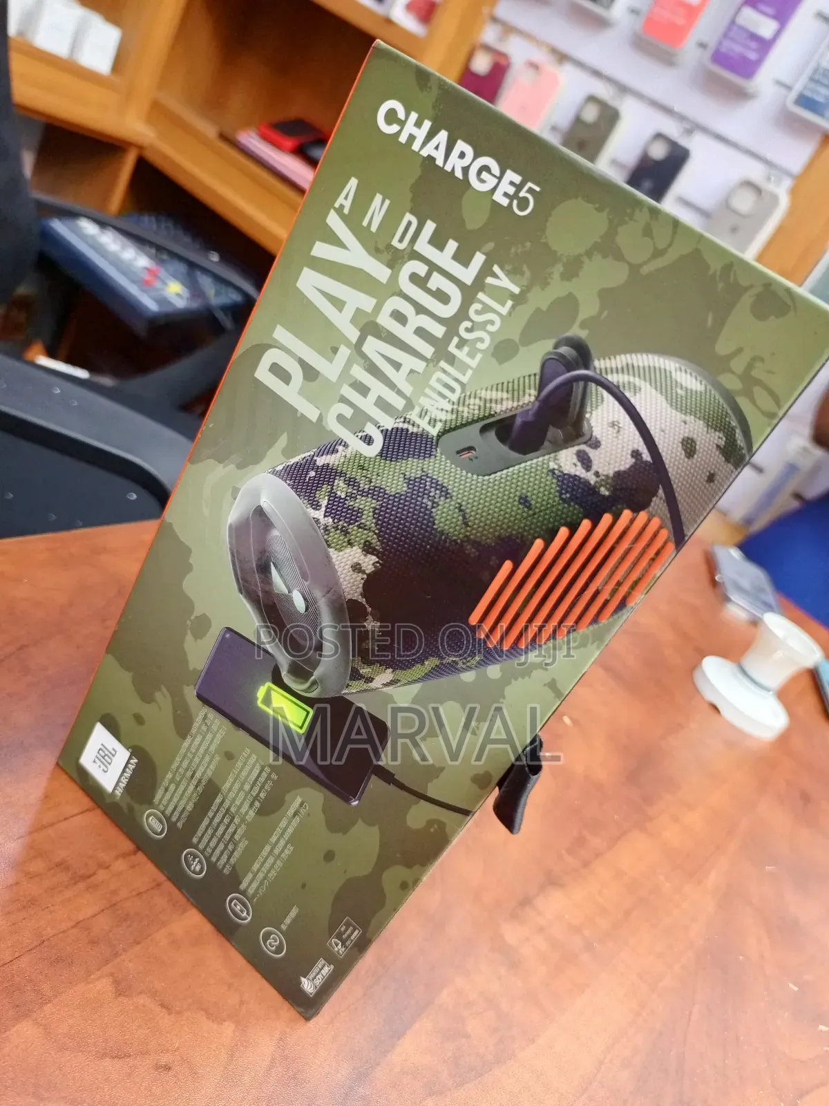 JBL Charge 5 Speaker, Portable Ip67 Waterproof Wireless