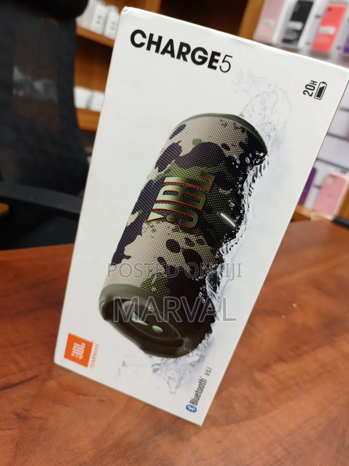 JBL Charge 5 Speaker, Portable Ip67 Waterproof Wireless