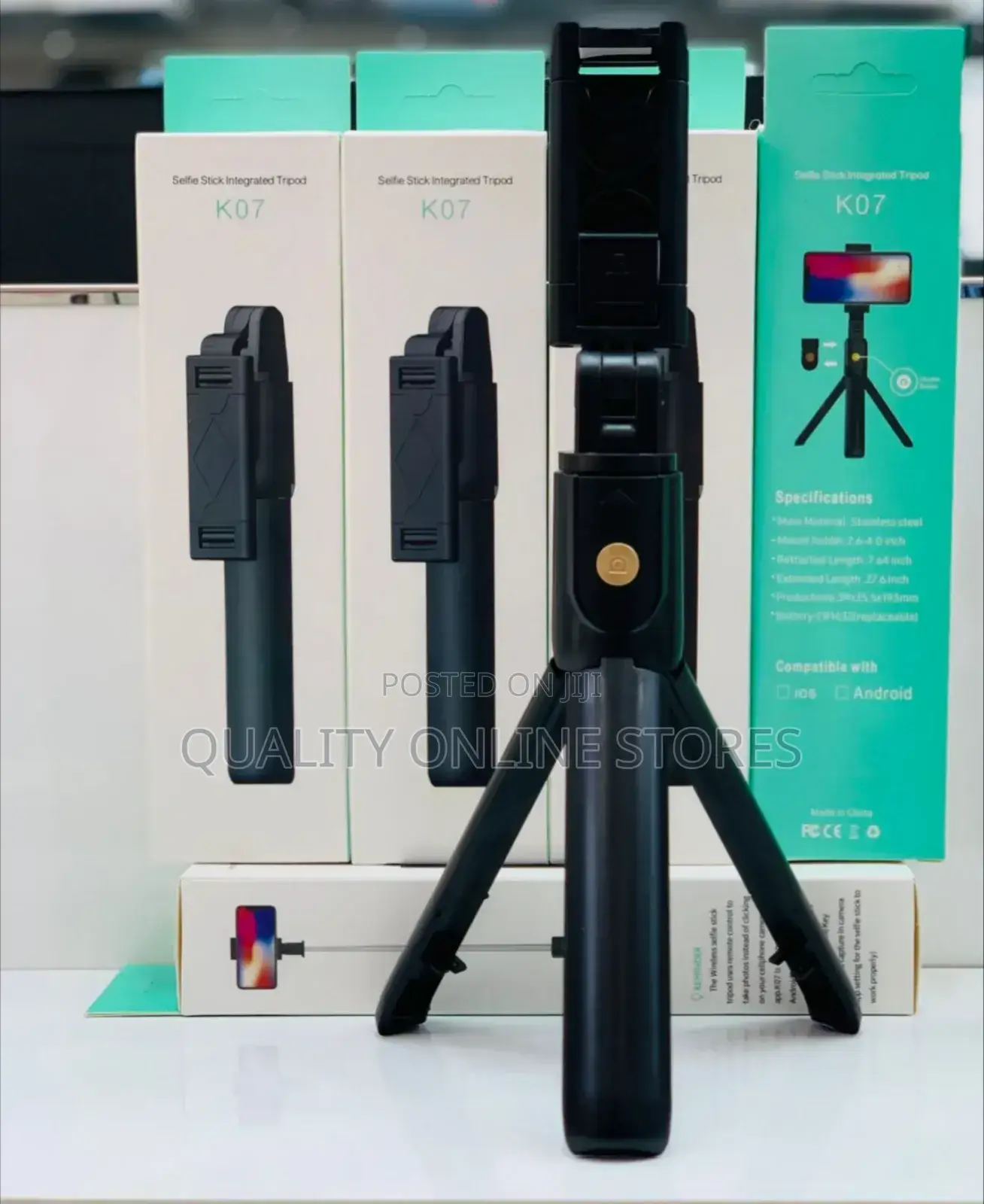 Adjustable Phone Tripod