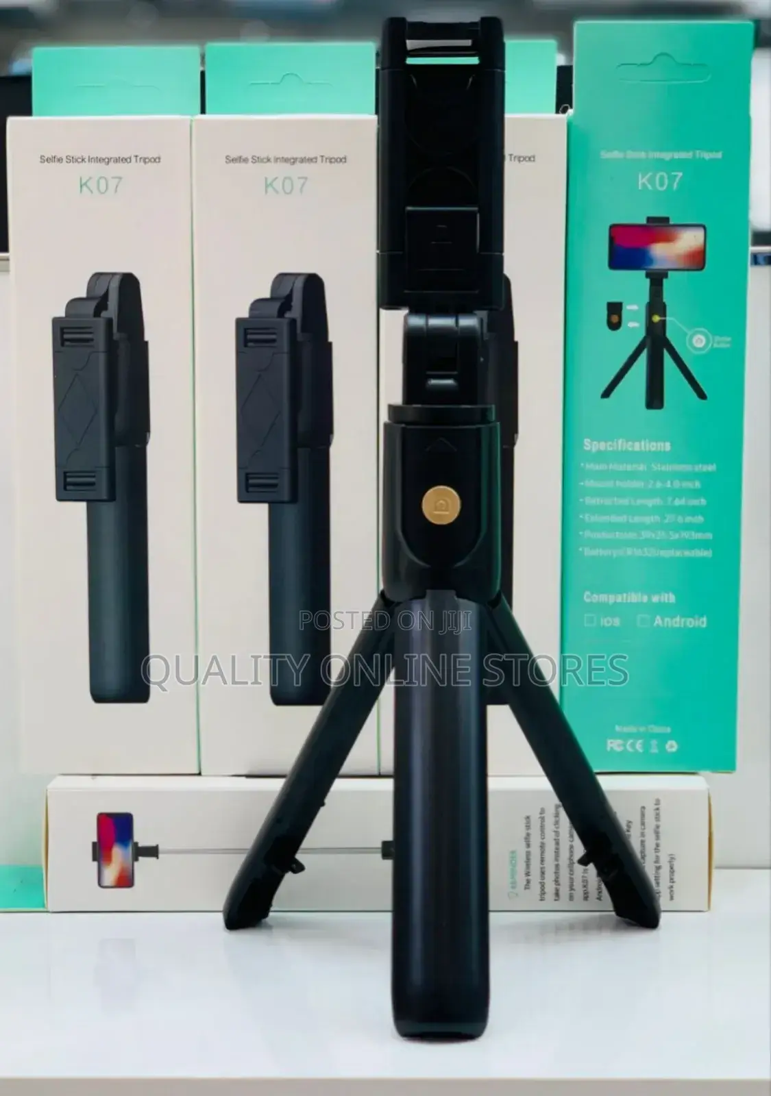 Adjustable Phone Tripod