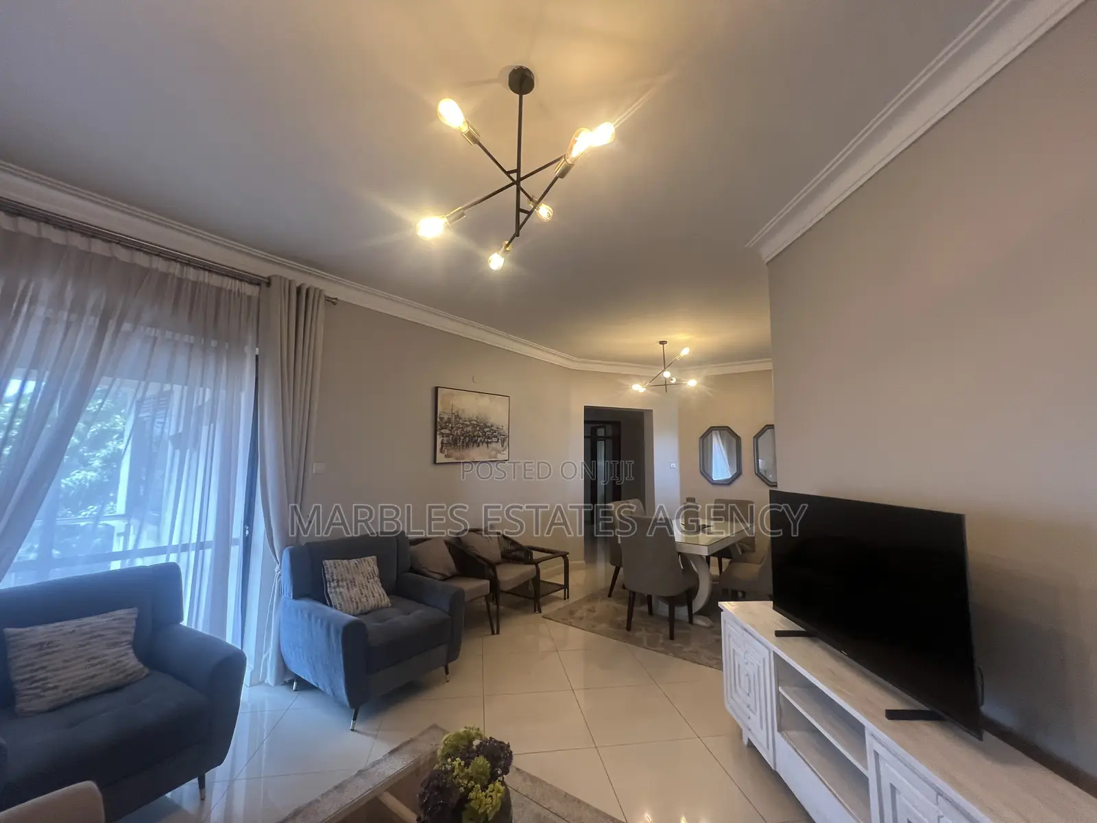 Furnished 3bdrm Apartment in Naguru, Central Division for rent
