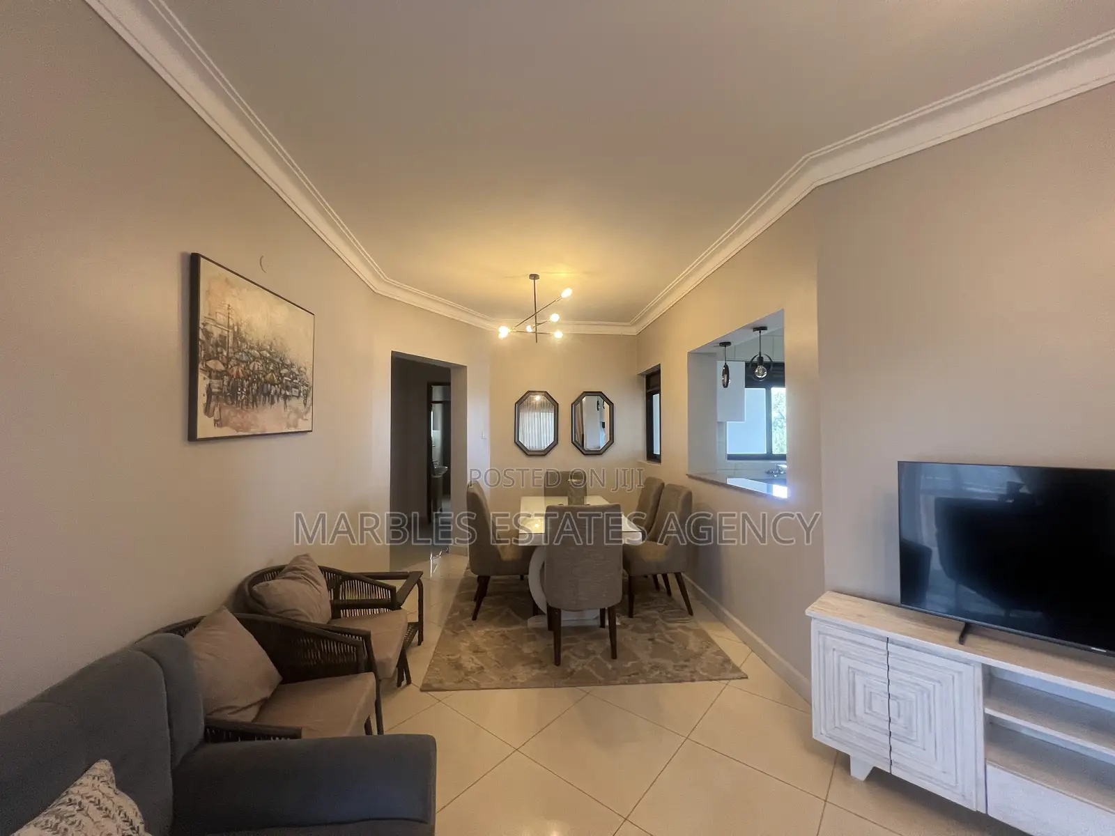 Furnished 3bdrm Apartment in Naguru, Central Division for rent