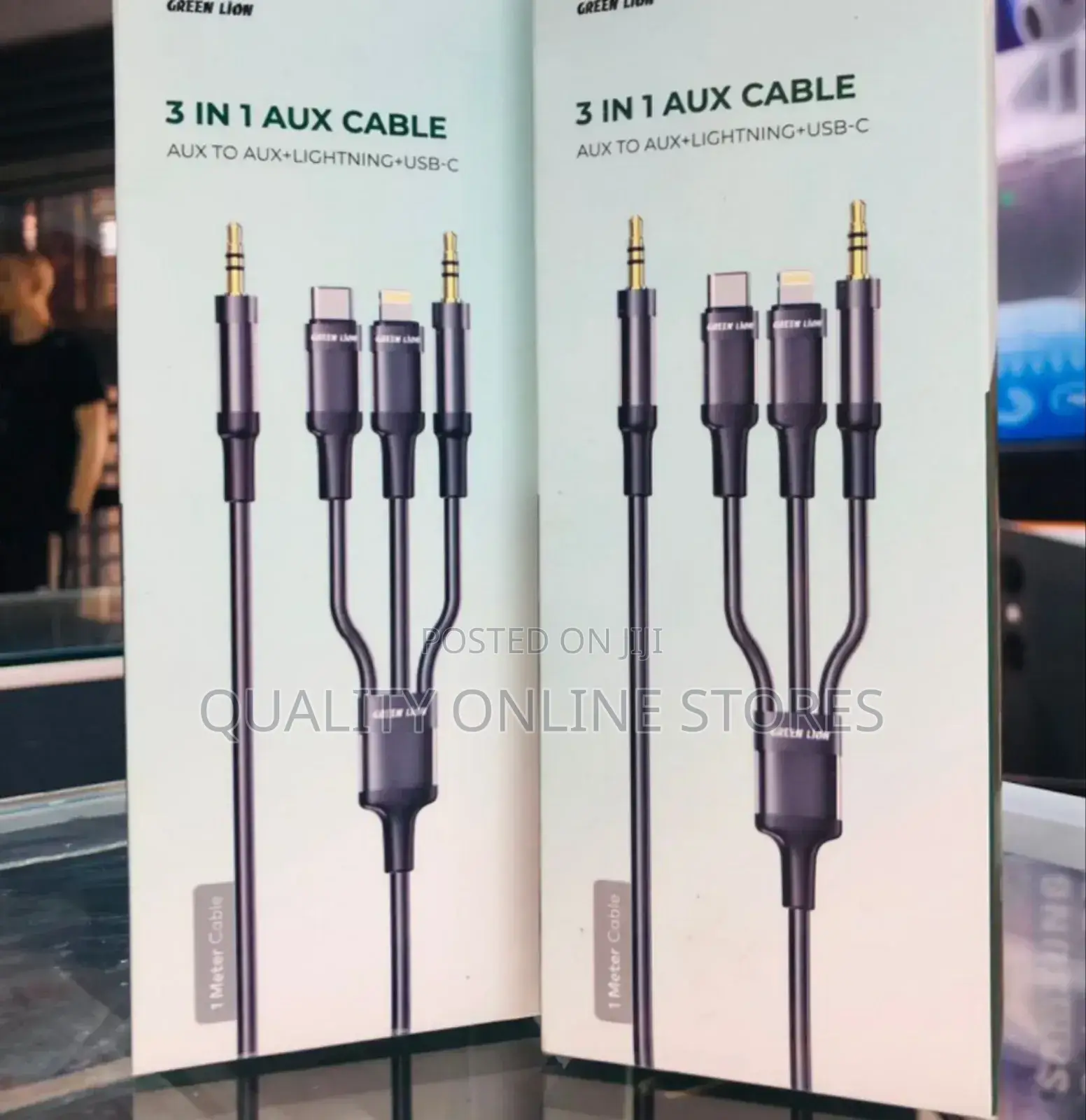 3 in 1 Aux Cable
