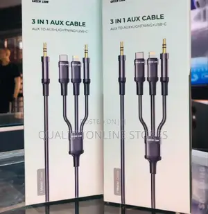 3 in 1 Aux Cable
