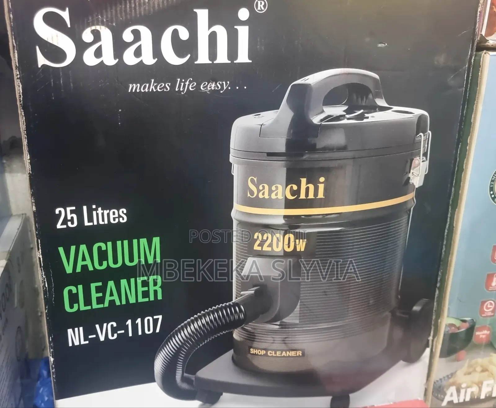 Saachi Vaccum Cleaner 25l Wet Dry Vaccum Cleaner