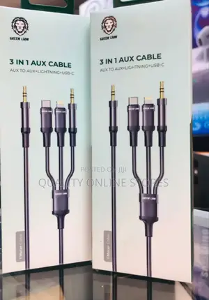 3 in 1 Aux Cable
