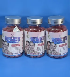 Gluta White Softgels 1500000mg Skin Whitening +Glowing Pills