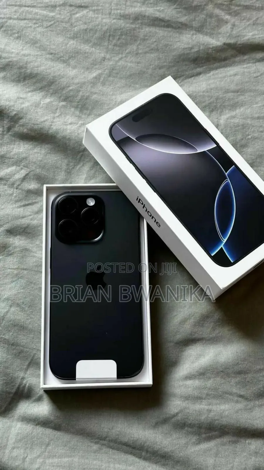 New Apple iPhone 16 Pro 256 GB Black