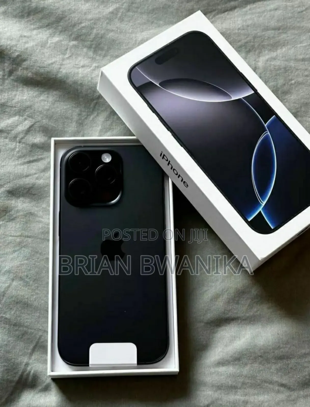 New Apple iPhone 16 Pro 256 GB Black