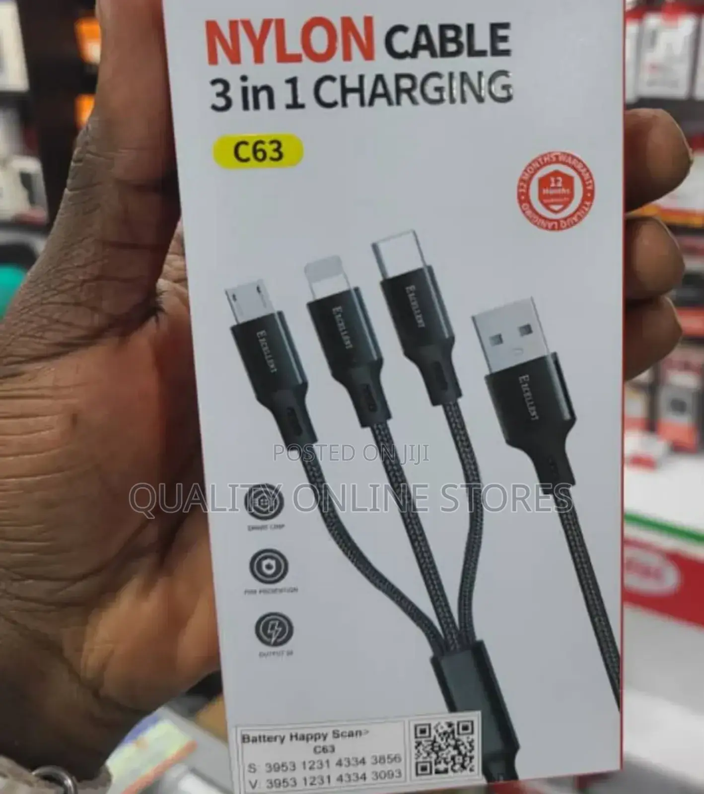 3 in 1 Phone Phone Charger