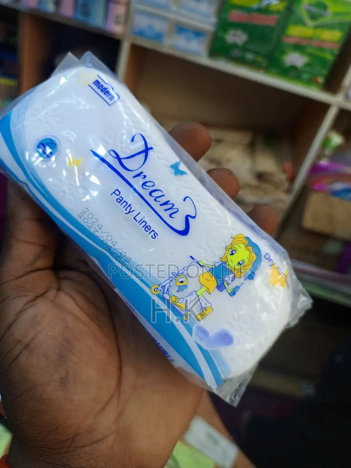 12pcs Dream Panty Liners.