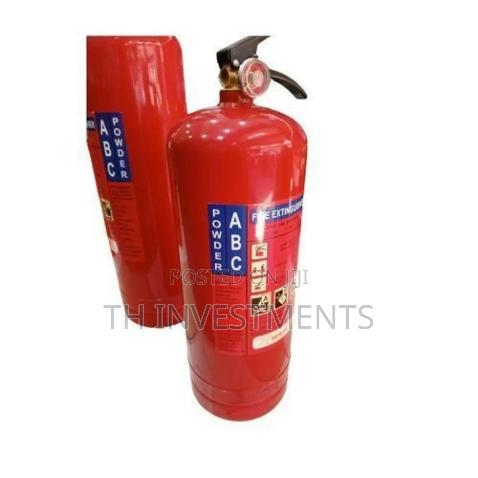 Powder Fire Extinguisher Powder - Red/Black...