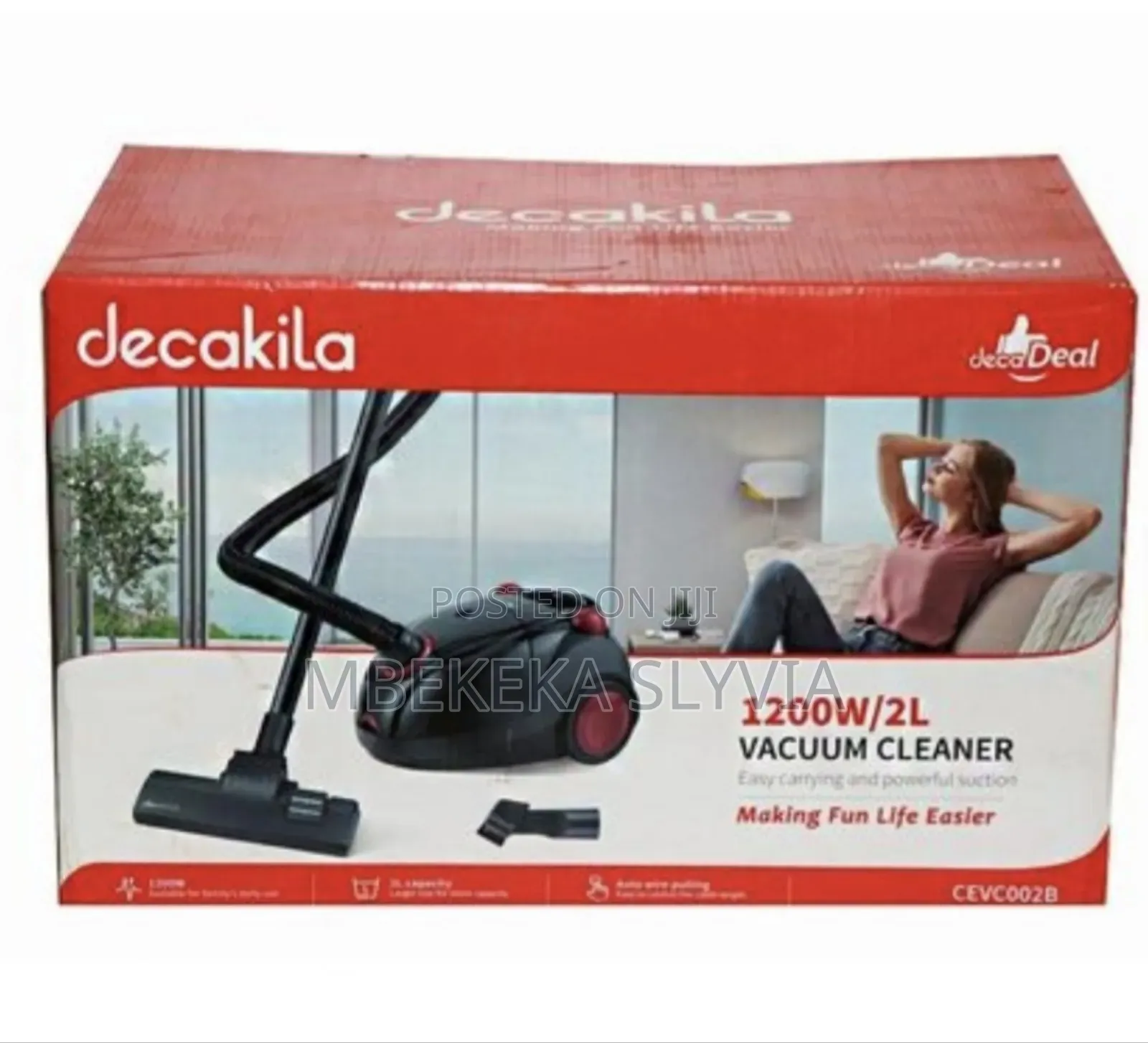 Vaccum Cleaner Decakila 1200w Vaccum Cleaner 2l