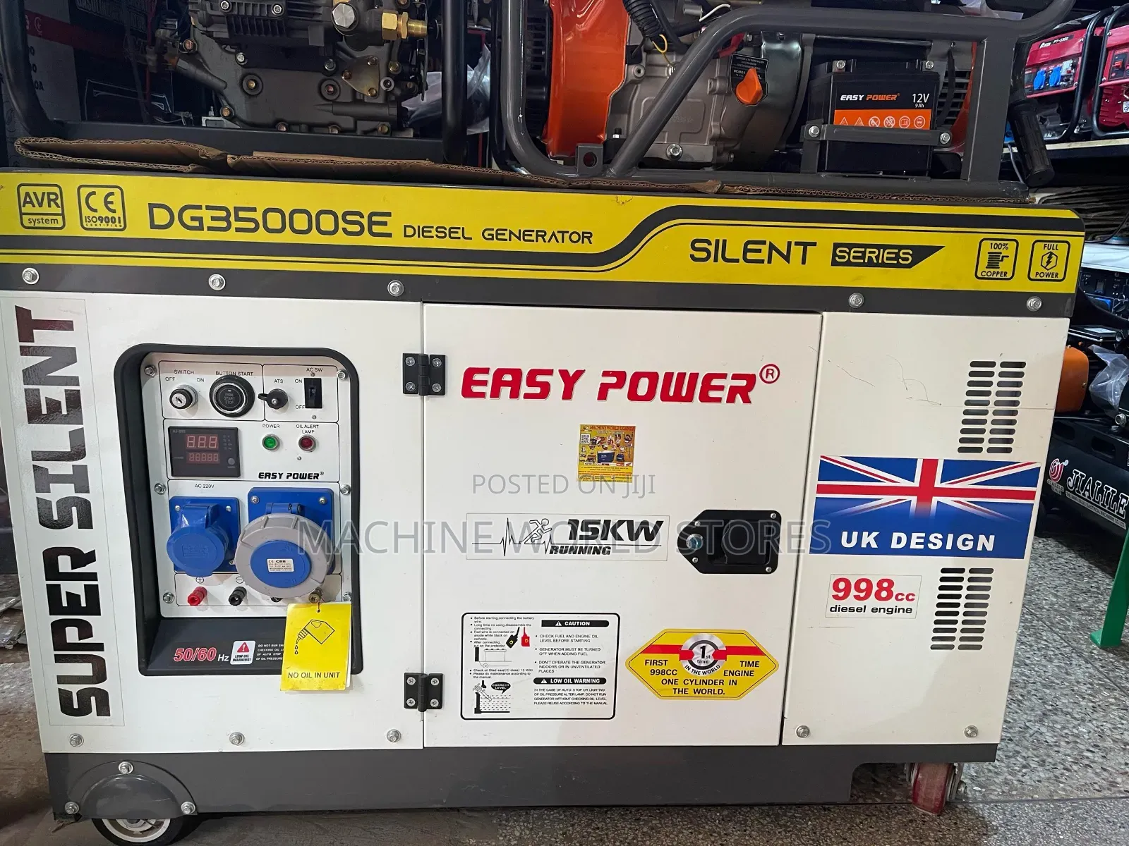 Single Phase 15kw Silent Generatoe
