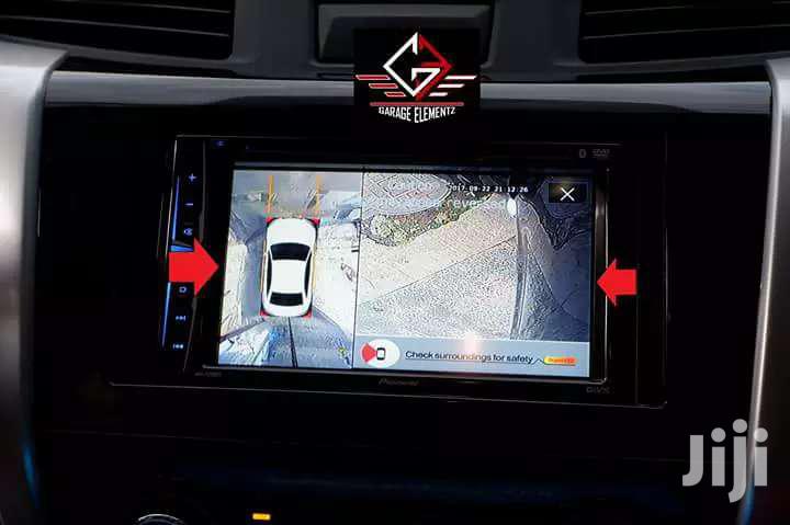 PIONER Installation In A Nissan Pickup. With Free Reverse Camera
