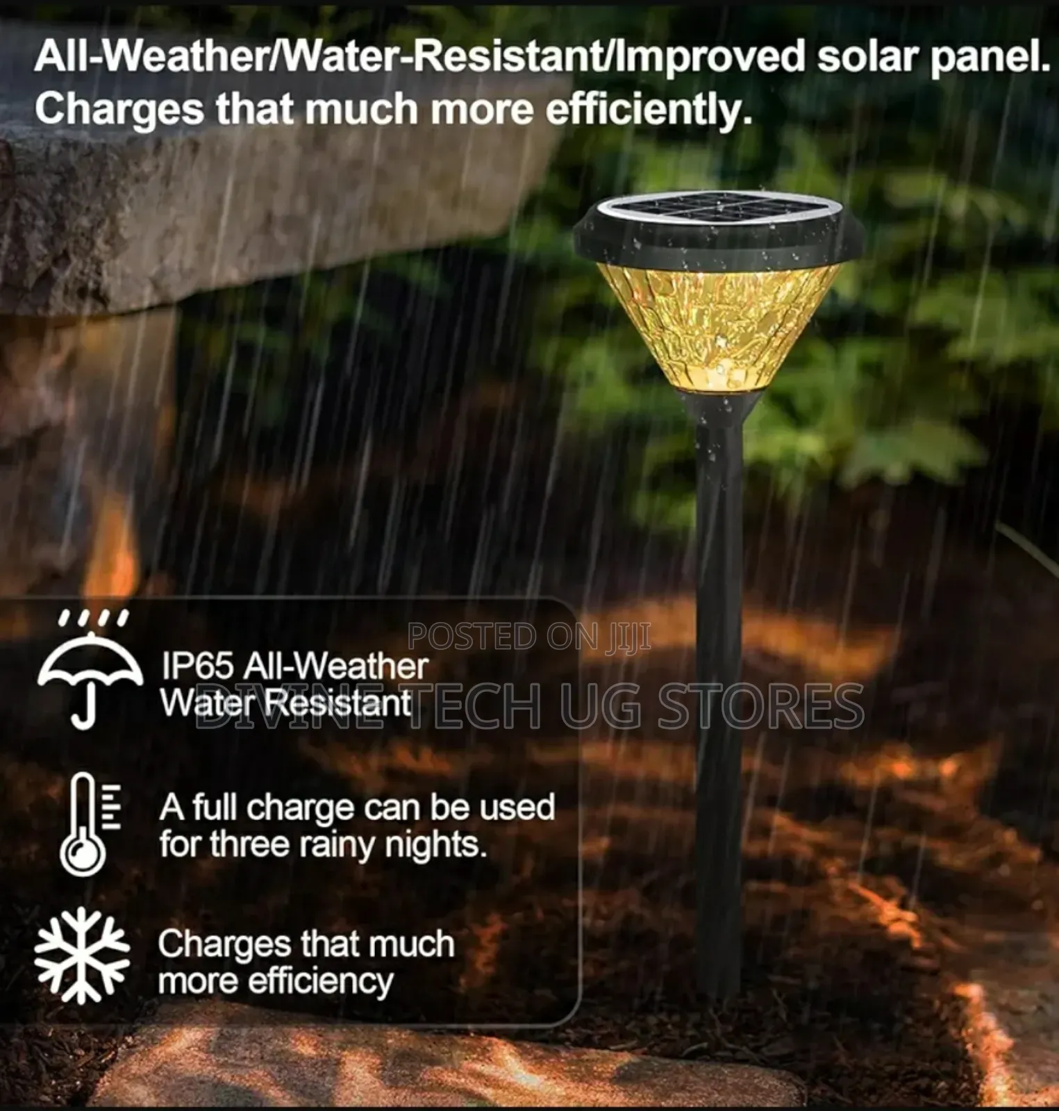 Solar Light Outdoor Ip65 Waterproof Solar Garden Lights