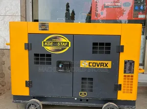 Photo - 15kva Silent Diesel Covax Keystart Single Phase Generator