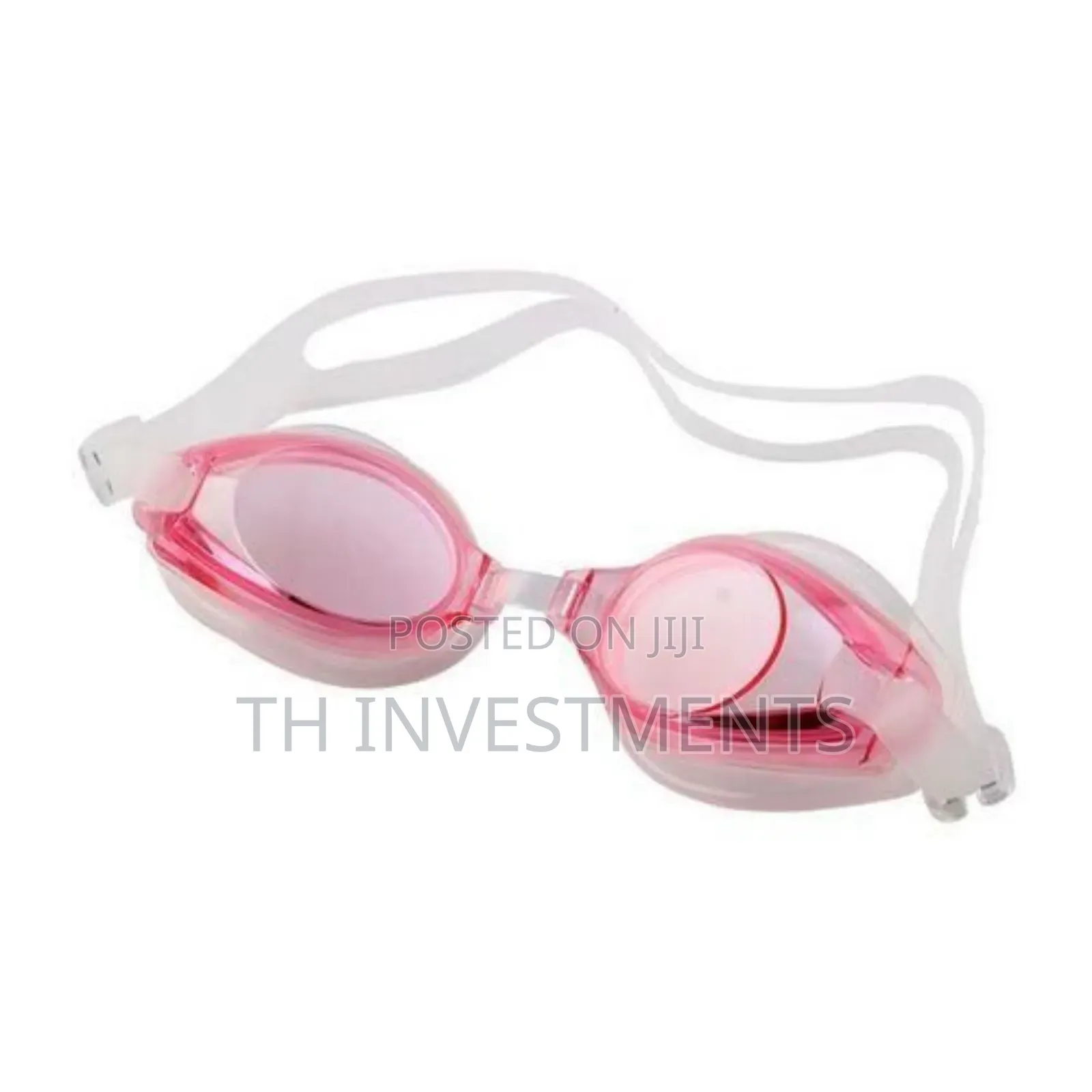 Kids Swimming Goggles Adjustable Free Size Pink