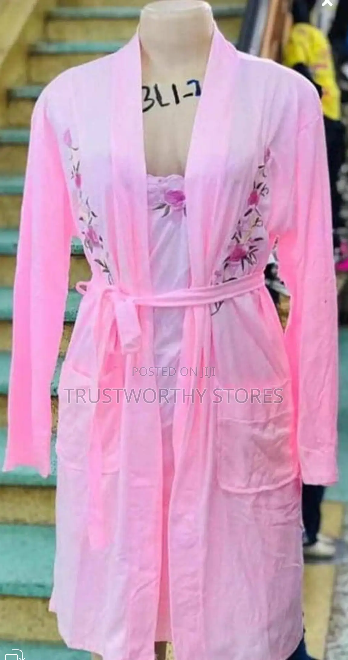 3pc Ladies Night Gown - Free Size