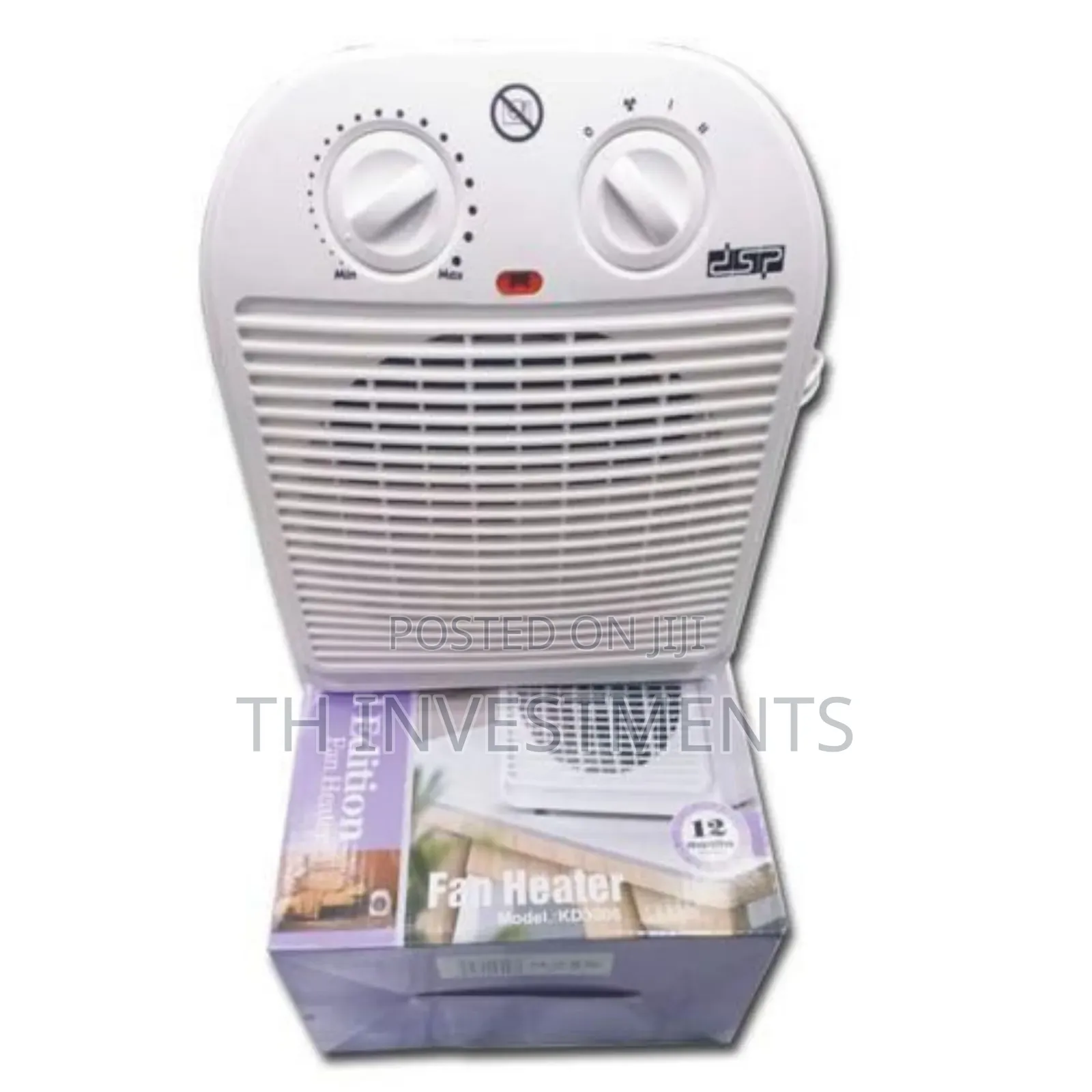 2 in 1 Fan Heater for Cooling Rooms When Hot and Heating