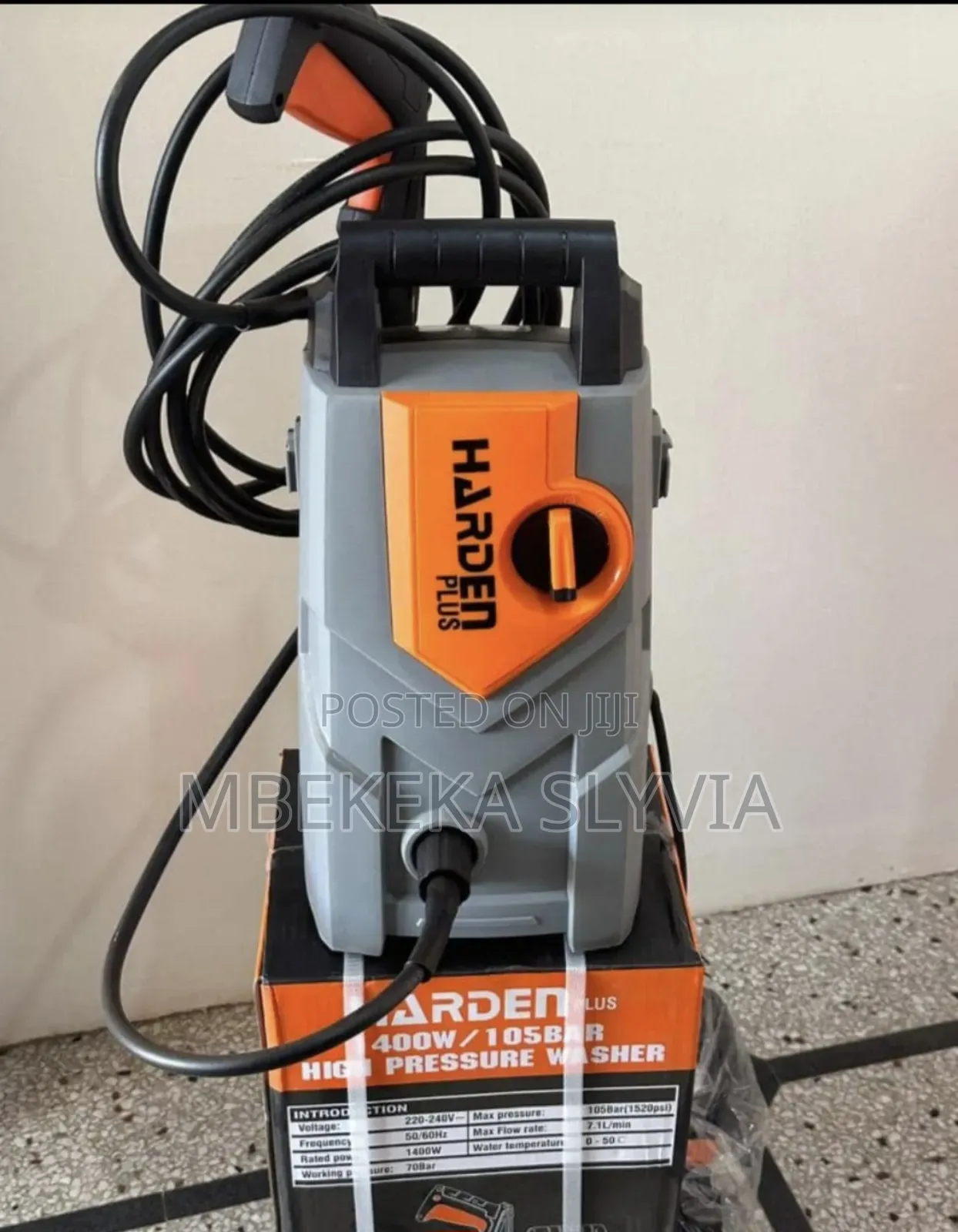 High Pressure Washer Harden 1400w Pressure Washer