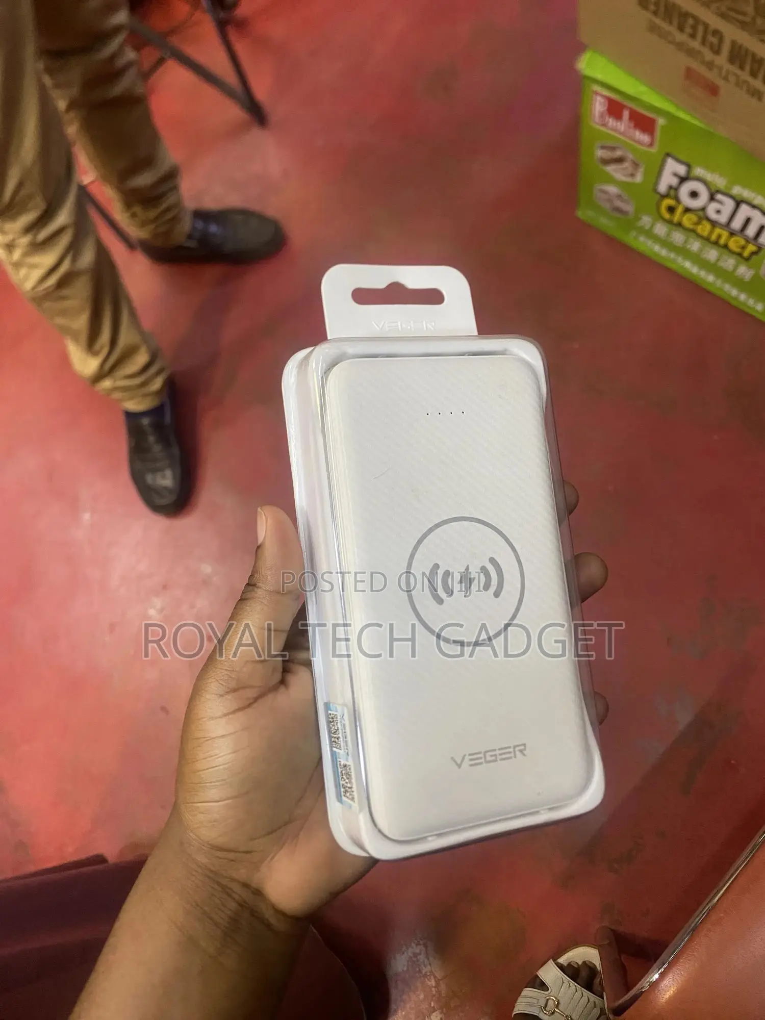 Vegar 20000mah Wireless Power Bank