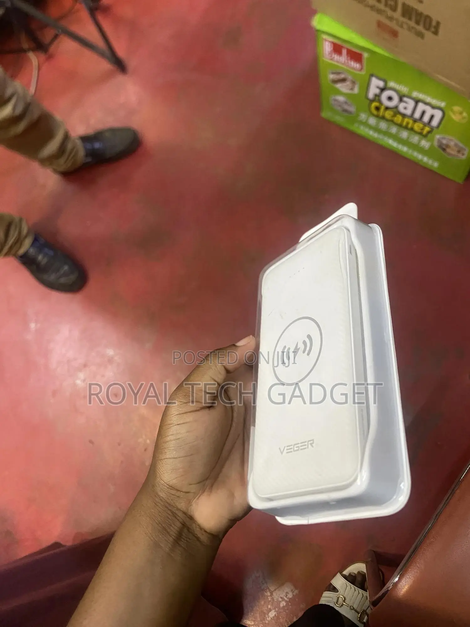 Vegar 20000mah Wireless Power Bank