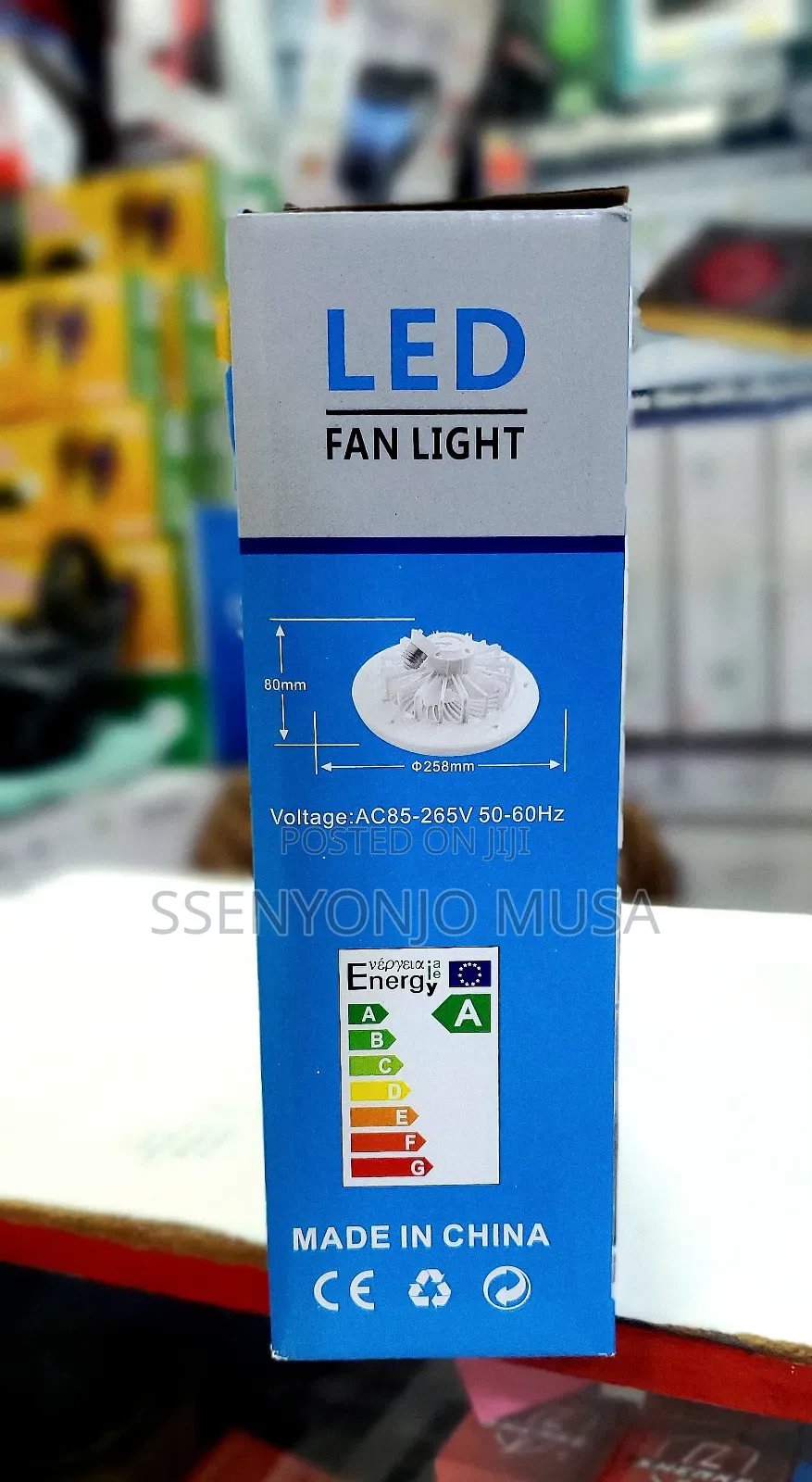 Portable Lamp Multi-Function Fan Light