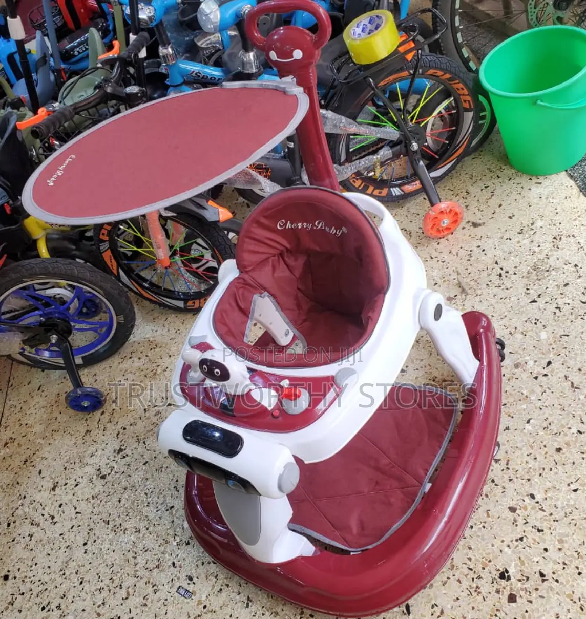 Generic Musical Baby Walker With Toys