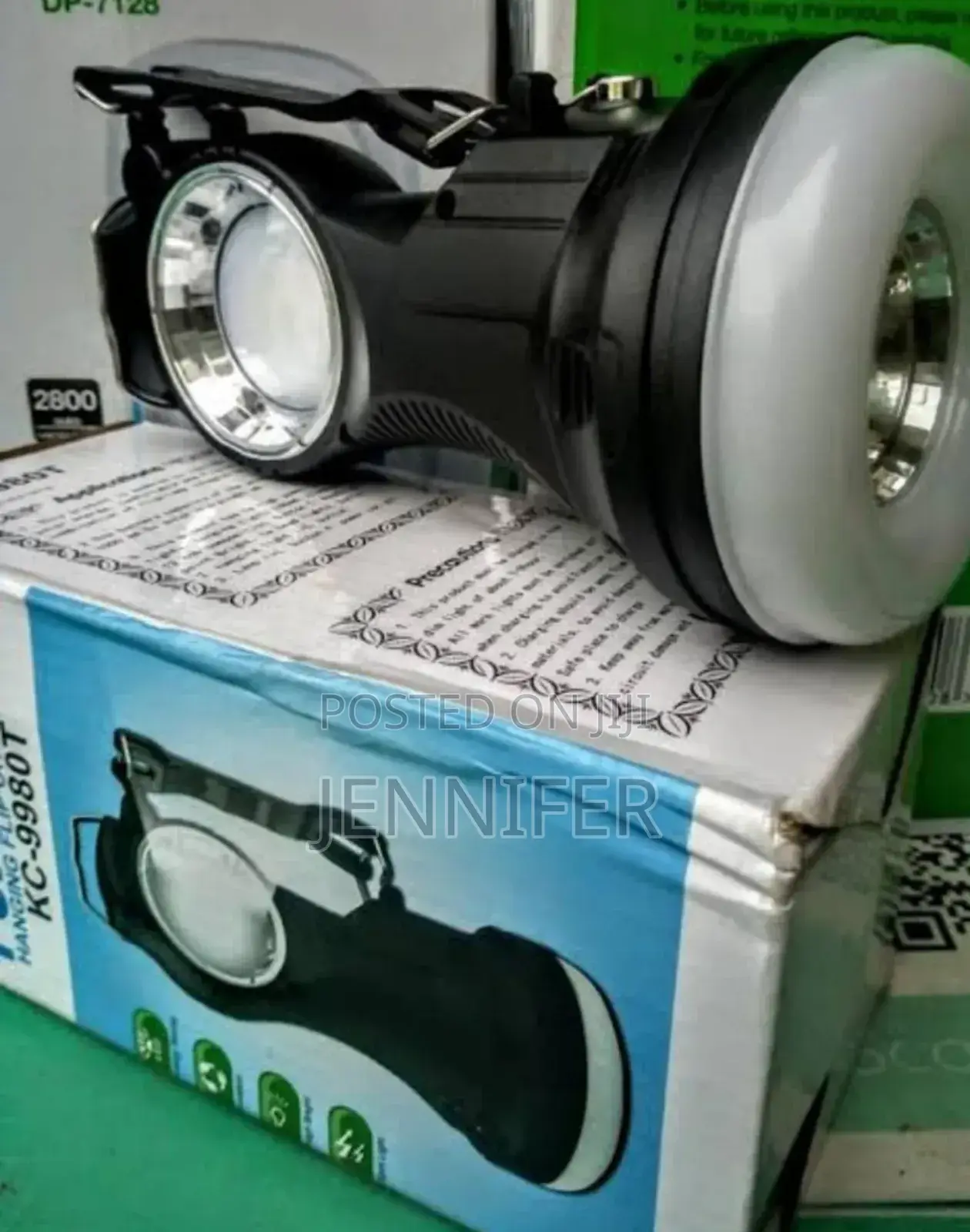 Portable Hanging Flip One Camping Lamp
