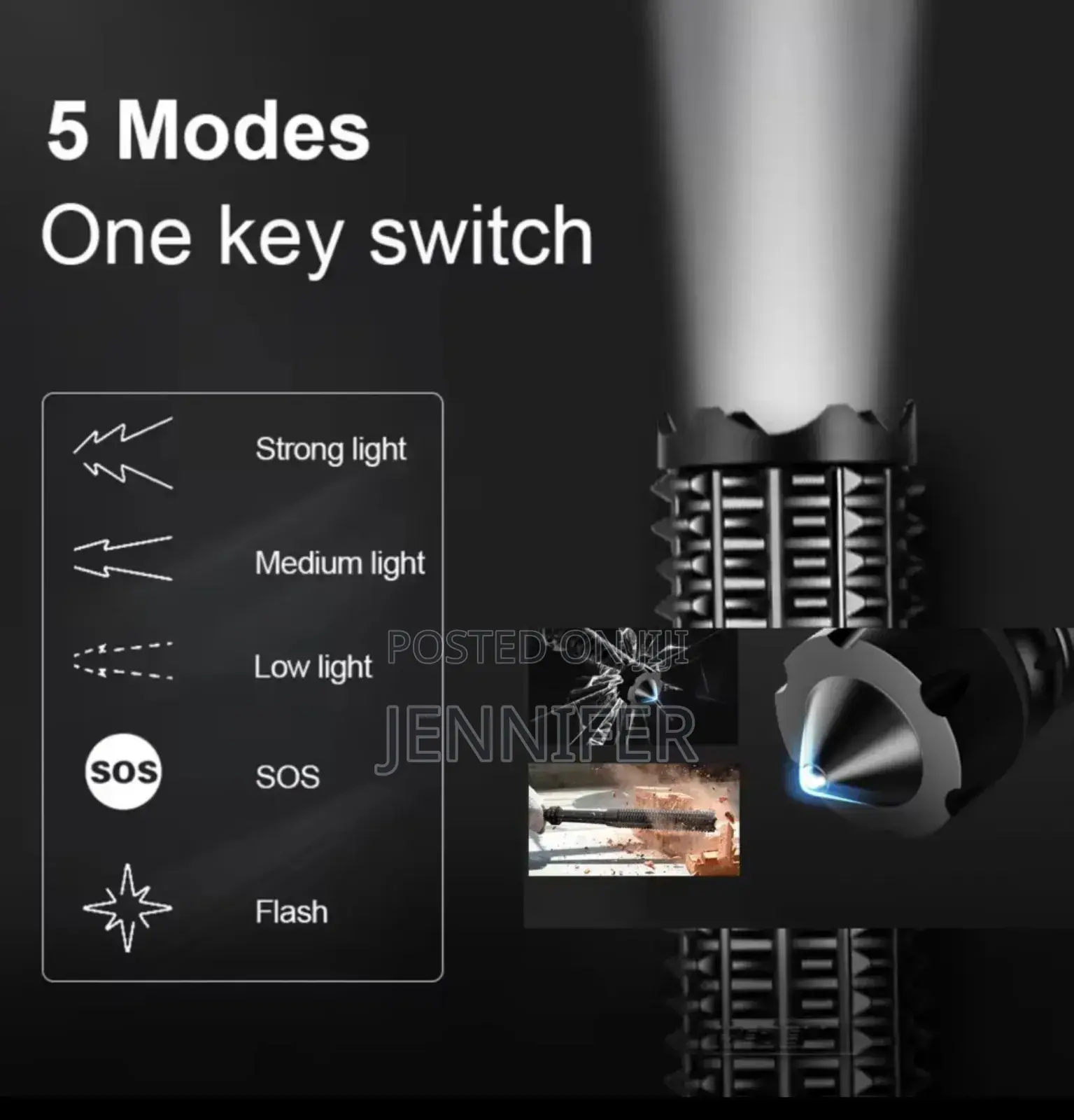 Portable Hanging Flip One Camping Lamp