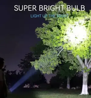 Usb Rechargeable Flashlight Cob Side Light Torch
