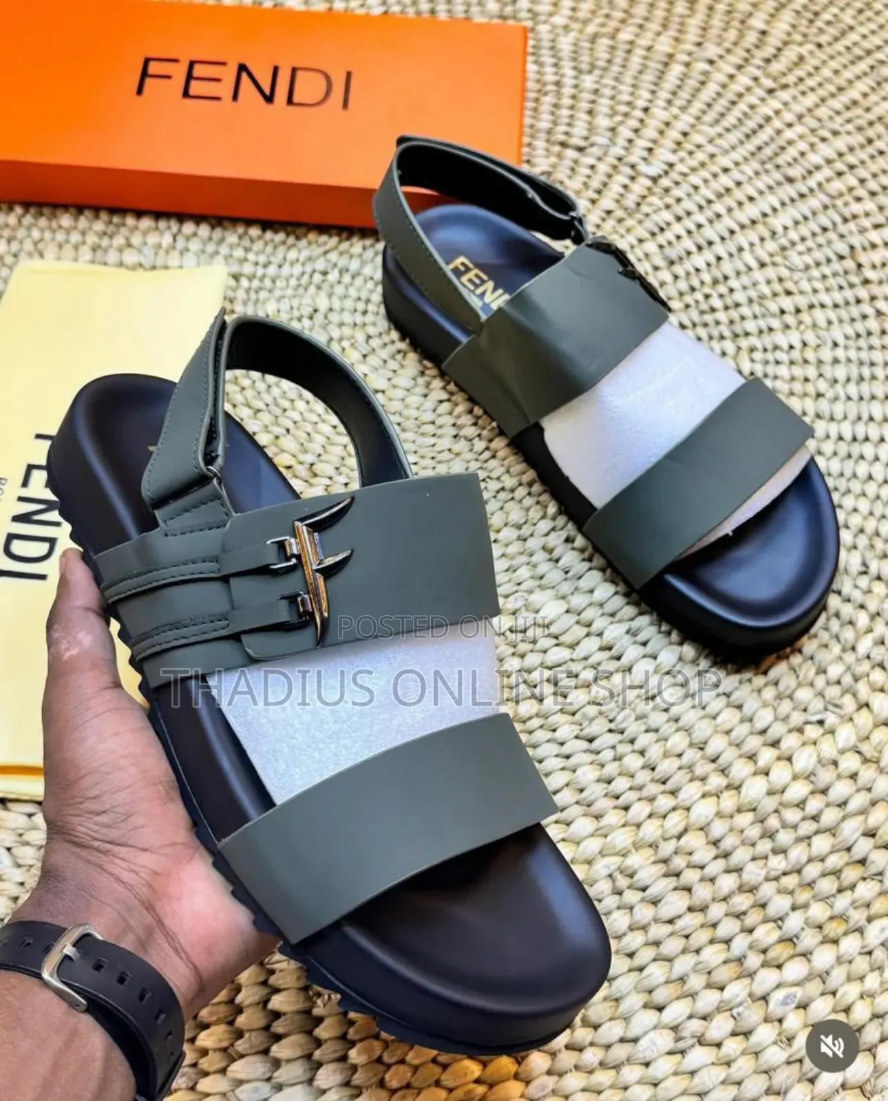 Men's Fendi Original Sandals