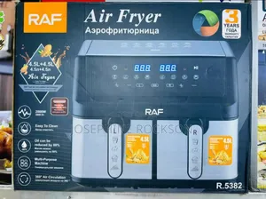 9 Litres Raf Double Chamber Air Fryer