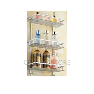 3 Tier No Drilling Bathroom Shelves.
