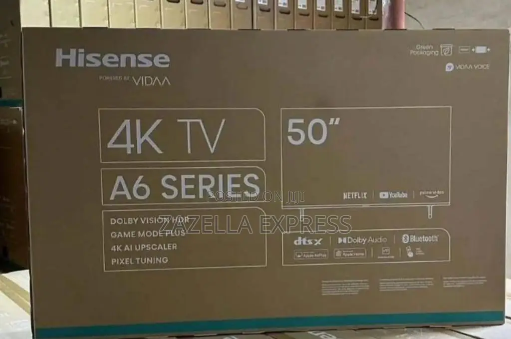 Hisense 50 Inch A6 Smart Digital Television
